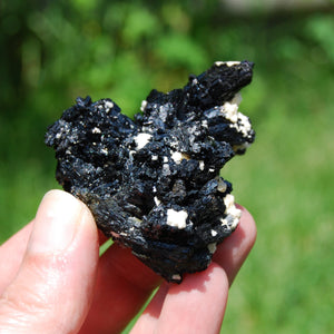 Black Tourmaline Crystal Flower Cluster Floater