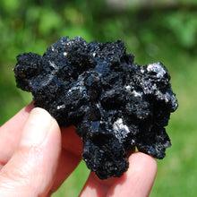 Load image into Gallery viewer, Black Tourmaline Crystal Flower Cluster Floater
