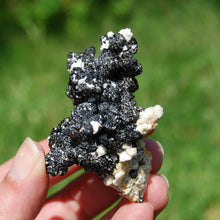 Load image into Gallery viewer, Black Tourmaline Crystal Flower Cluster Floater, Erongo, Namibia
