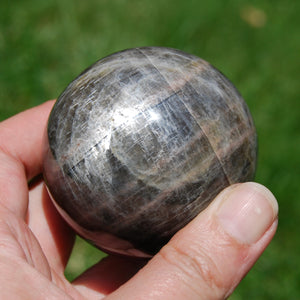 Black Moonstone Crystal Sphere