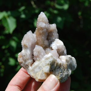 Ametrine Spirit Quartz Crystal Cluster