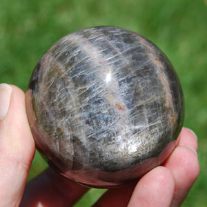 Black Moonstone Crystal Sphere