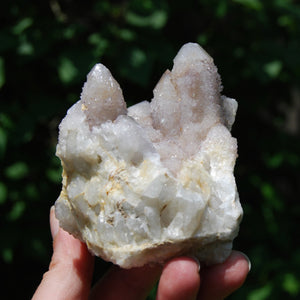 Large Spirit Quartz Crystal Cluster, South Africa