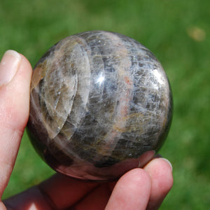 Black Moonstone Crystal Sphere