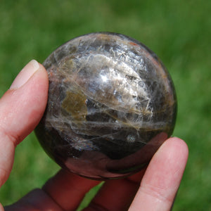 Black Moonstone Crystal Sphere