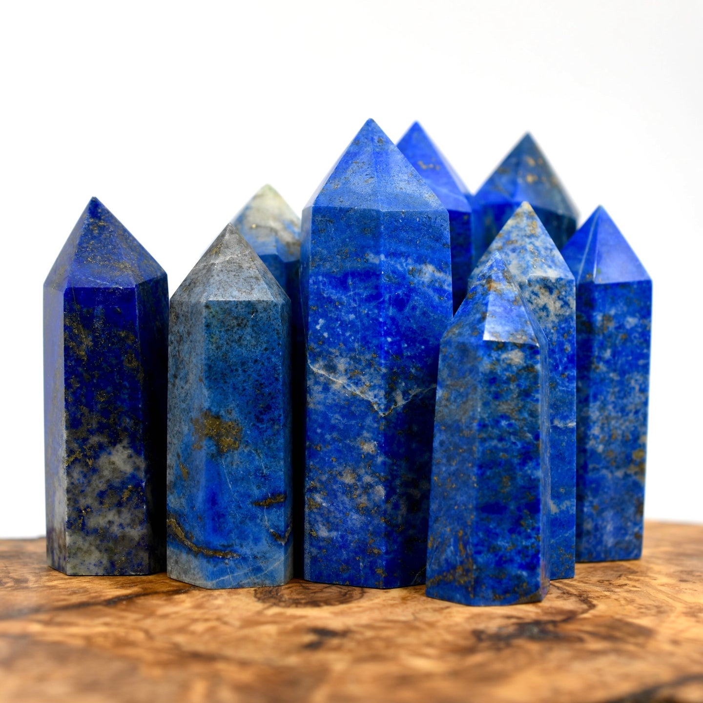 Lapis Lazuli Crystal Tower