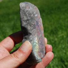 Load image into Gallery viewer, Purple Labradorite Crystal Slab
