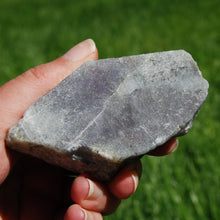 Load image into Gallery viewer, 3.5in 126g Flashy Purple Labradorite Crystal Slab, Madagascar
