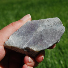 Load image into Gallery viewer, 3.5in 126g Flashy Purple Labradorite Crystal Slab, Madagascar
