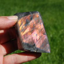 Load image into Gallery viewer, Sunset Labradorite Crystal Freeform
