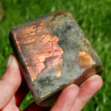 Load image into Gallery viewer, Large Sunset Labradorite Crystal Freeform Tower
