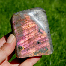 Load image into Gallery viewer, Large Sunset Labradorite Crystal Freeform Tower
