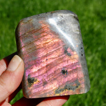 Load image into Gallery viewer, Large Sunset Labradorite Crystal Freeform Tower
