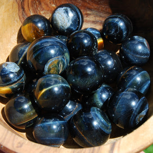 Blue Tiger's Eye Crystal Sphere