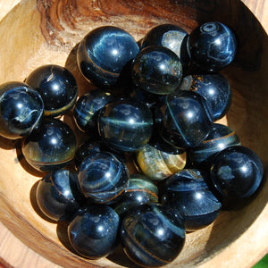 Blue Tiger's Eye Crystal Sphere