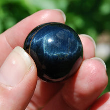 Load image into Gallery viewer, Blue Tiger&#39;s Eye Crystal Sphere
