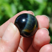 Load image into Gallery viewer, Blue Tiger&#39;s Eye Crystal Sphere
