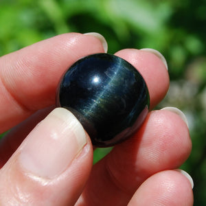 Blue Tiger's Eye Crystal Sphere