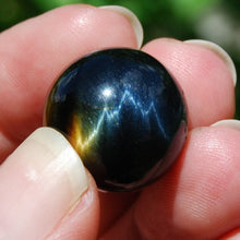 Load image into Gallery viewer, Blue Tiger&#39;s Eye Crystal Sphere
