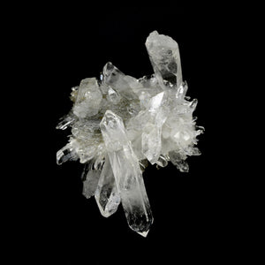 Cosmic Starburst Record Keeper Lemurian Silver Quartz Chlorite Crystal Cluster Starbrary Optical Corinto, Brazil