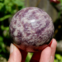 Load image into Gallery viewer, Unicorn Stone Pink Tourmaline Lepidolite Crystal Sphere
