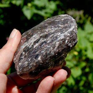 Gem Lepidolite Crystal Semi Polished Freeform