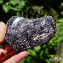 Load image into Gallery viewer, Large Flashy Gem Lepidolite Crystal Semi Polished Freeform
