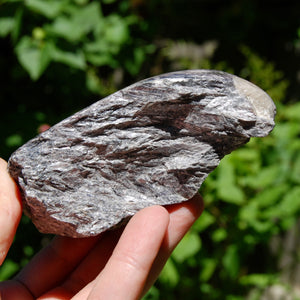 Large Flashy Gem Lepidolite Crystal Semi Polished Freeform