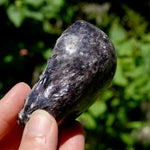 Flashy Gem Lepidolite Crystal Semi Polished Freeform