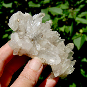 STUNNING Ornate Clear Quartz Crystal Cluster Flower Formation, Zambia