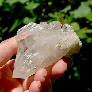 DT ET Clear Quartz Crystal Elestial Cathedral Cluster, Zambia