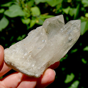 DT ET Clear Quartz Crystal Elestial Cathedral Cluster, Zambia