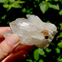 Load image into Gallery viewer, DT ET Clear Quartz Crystal Elestial Cathedral Cluster, Zambia
