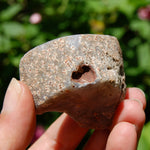 Pink Botswana Agate Semi Polished Crystal Nodule