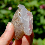 Pink Botswana Agate Semi Polished Crystal Nodule