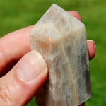 AAA Flashy Rainbow Moonstone Sunstone Crystal Tower