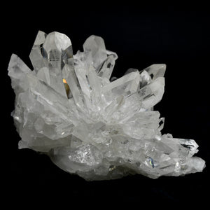 Cosmic Dow Channeler Tantric Twin Lemurian Silver Quartz Crystal Starbrary Cluster