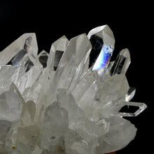 Load image into Gallery viewer, Cosmic Dow Channeler Tantric Twin Lemurian Silver Quartz Crystal Starbrary Cluster
