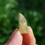 Channeler Golden Rutile Clear Quartz Crystal Mini Tower