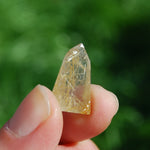 Channeler Golden Rutile Clear Quartz Crystal Mini Tower