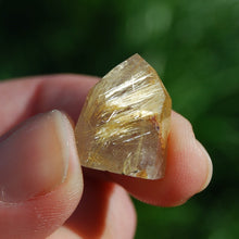 Load image into Gallery viewer, Dow Channeler Golden Rutile Clear Quartz Crystal Mini Tower

