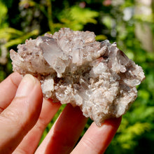 Load image into Gallery viewer, Phantom Pyramid Hematoid Quartz Crystal Cluster, Red Specular Hematite
