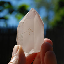 Load image into Gallery viewer, Pink Lithium Lemurian Quartz Crystal Dreamsicle Phantom Pyramids
