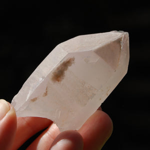 Pink Lithium Lemurian Quartz Crystal Dreamsicle Phantom Pyramids
