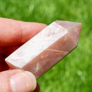 AAA Confetti Sunstone Crystal Tower, Top Quality Gem Sunstone Crystal Point