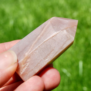 AAA Confetti Sunstone Crystal Tower, Top Quality Gem Sunstone Crystal Point