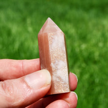 Load image into Gallery viewer, Gemmy Confetti Sunstone Crystal Tower, Top Quality Gem Sunstone Crystal Point
