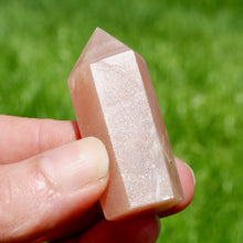 Load image into Gallery viewer, Gemmy Confetti Sunstone Crystal Tower, Top Quality Gem Sunstone Crystal Point
