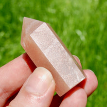 Load image into Gallery viewer, Gemmy Confetti Sunstone Crystal Tower, Top Quality Gem Sunstone Crystal Point
