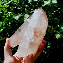 Load image into Gallery viewer, Record Keeper Soulmate Tantric Twin Pink Shadow Smoky Lemurian Seed Quartz Crystal Starbrary, Brazil
